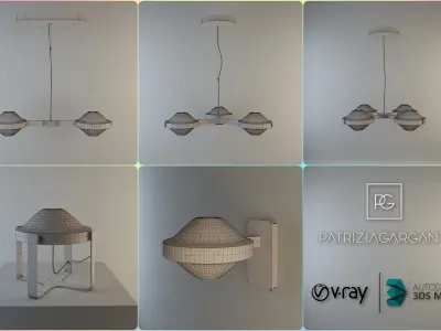 VELASCA LIGHT COLLECTION OF PATRIZIA GARGANTI 3D Model 3D model