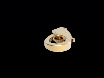 Clasp for Flower Bracelet 3D print model