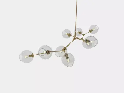 Branch pendant lamp 3D model