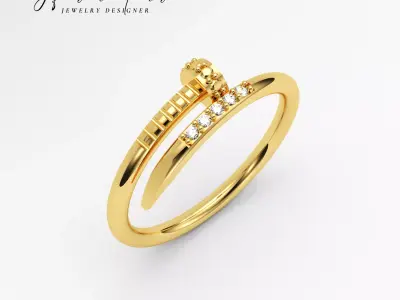 Anel Prego A1052 3D print model