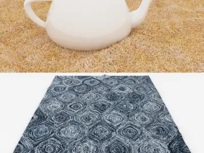 Rugs No 396 Low-poly 3D model