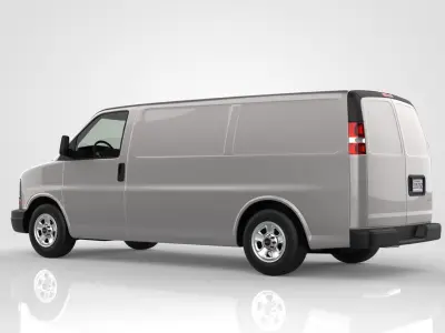 GMC Savana Cargo Van 3D model