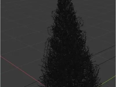 Christmas Tree Festival Tree Tree 3D model