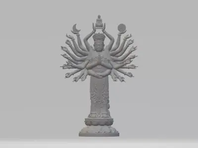 Quan Yin 3D print model