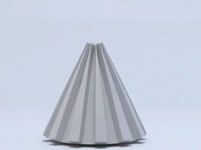 3D printed vases 3D print model