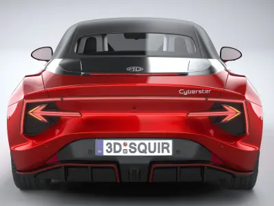 MG Cyberster 2025 3D model