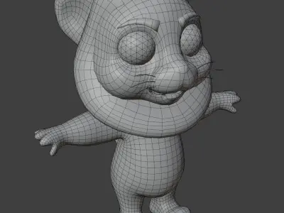 Cartoon Lion Animated 3D Models Low-poly 3D model