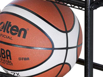 Sport set 01 Low-poly 3D model