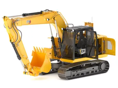 CAT 313GC Excavator 3D model