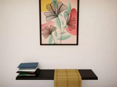 Chroma Joy Boho Art Free low-poly 3D model