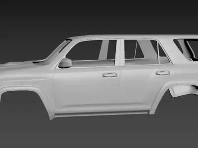 Toyota 4Runner 5 Gen 3D print model