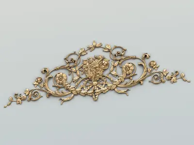 Corner decor 023 3D model