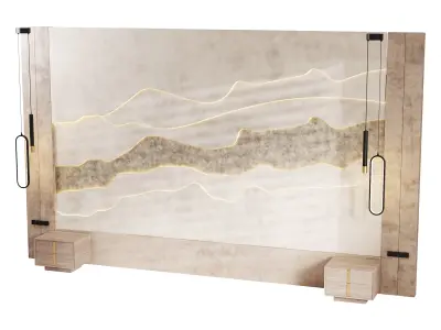 Decorative Wall panel  17 3D model