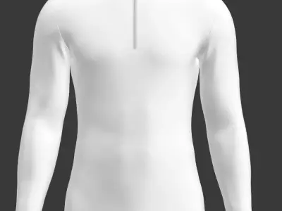 Cycling Regular Shirts 3D model