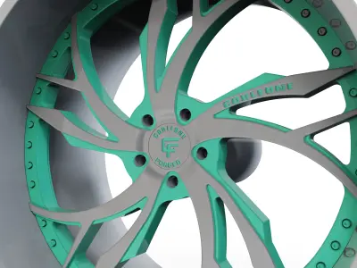 corleone lontano wheel  3D print model