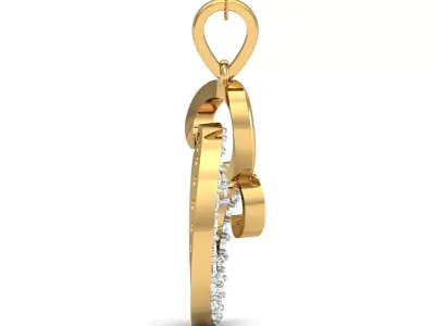 Diamond Locket Set 3D print model 27