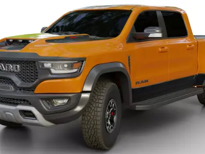 2020 Dodge RAM 1500 TRX 3D model