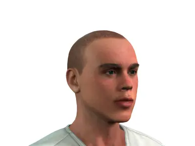 3d model of a man 3D model
