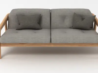 Zeitraum Friday Sofa 3D model