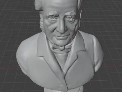 George Stephenson 3D print model