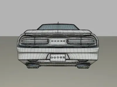 Dodge srt Hellcat 3D model