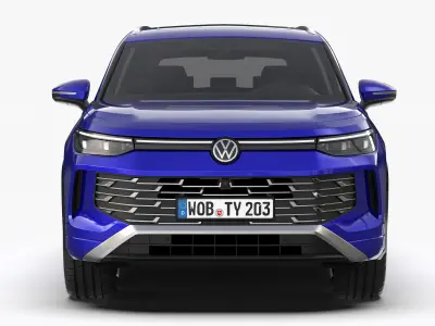 Volkswagen Tayron 2025 3D model