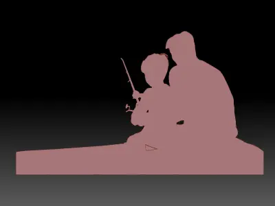 Fishing 3D print model