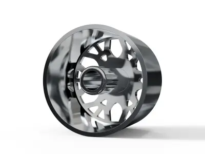 FRONT forgiato Maglia-D DURO DUALLY WHEEL 3D print model