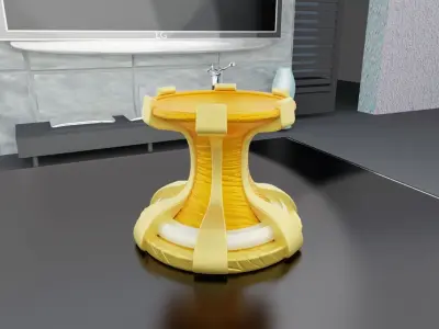 Modern Stylish Vase 3D print model