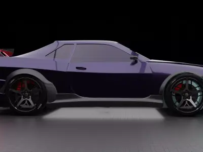 skyline R34 3D model