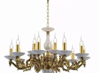 Chandelier Nera E 1 1 15 A 3D model