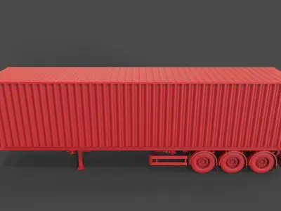 Trailer mod19 3D print model