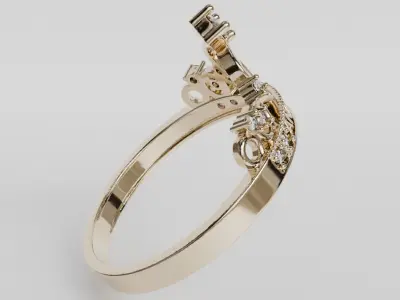 quinceanera ring 3D print model