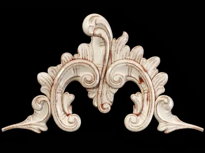 Classic carved 031 3D model