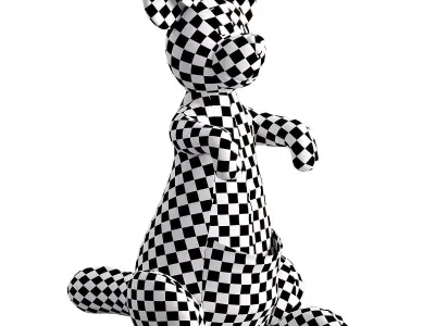 kenguru toy 3D model