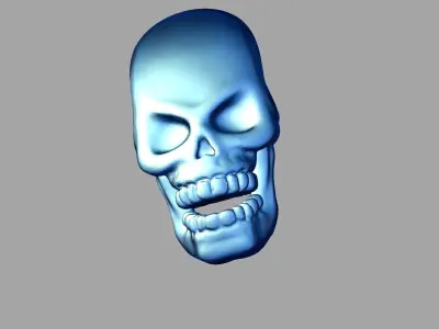 Skull 3D print model