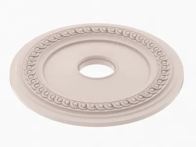 Classic Ceiling Medallion 23 3D model