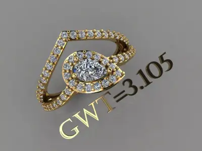 FASION RING 3D model