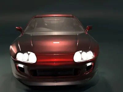 Toyota Supra mk4 3D model