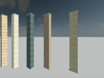 Interior Columns Free 3D print model