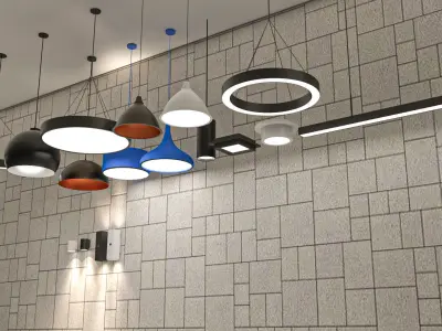 Lights 3D model
