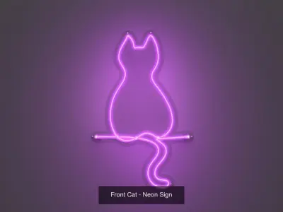 Cats Pack - Neon Signs