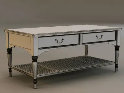 Laura Ashley coffee table 3D model