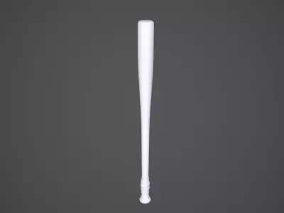 Baseball Bat PBR GameReady Low-poly 3D model
