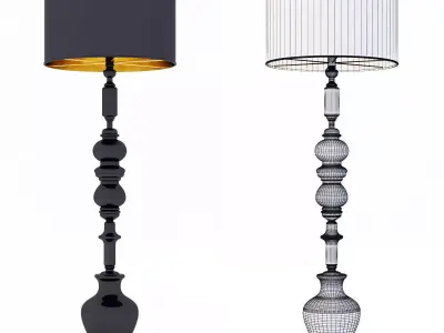 cosmo Paralume floor lamp 3D model