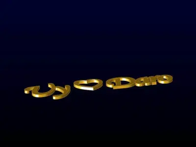 V Love Daro Free 3D print model