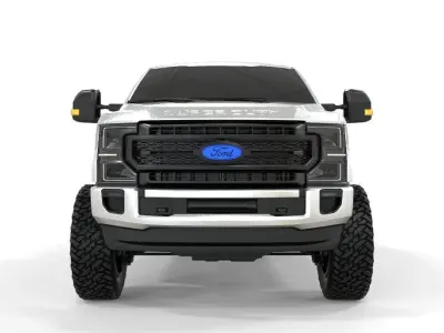 Super Duty 250 Double Cab 2020 Lariat 3D model