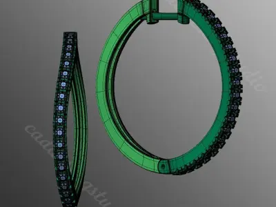 Earrings lr2 3D print model