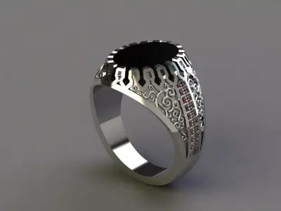 NEO MAN RING MODEL34 3D print model