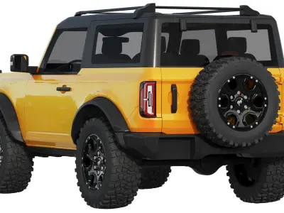 Bronco 2-door 2021 3D model
